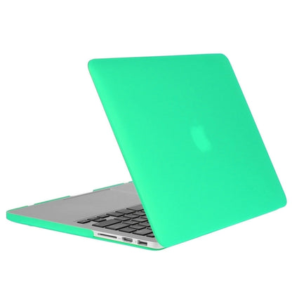 ENKAY for Macbook Pro Retina 15.4 inch (US Version) / A1398 Hat-Prince 3 in 1 Frosted Hard Shell Plastic Protective Case with Keyboard Guard & Port Dust Plug(Green) - MacBook Pro Cases by ENKAY | Online Shopping UK | buy2fix