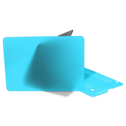 ENKAY for Macbook Pro Retina 15.4 inch (US Version) / A1398 Hat-Prince 3 in 1 Frosted Hard Shell Plastic Protective Case with Keyboard Guard & Port Dust Plug(Blue) - MacBook Pro Cases by ENKAY | Online Shopping UK | buy2fix