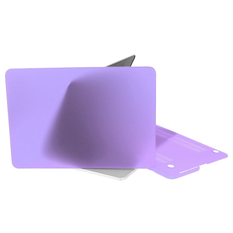 ENKAY for Macbook Pro Retina 15.4 inch (US Version) / A1398 Hat-Prince 3 in 1 Frosted Hard Shell Plastic Protective Case with Keyboard Guard & Port Dust Plug(Purple) - MacBook Pro Cases by ENKAY | Online Shopping UK | buy2fix