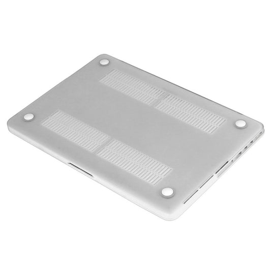 ENKAY for Macbook Pro Retina 15.4 inch (US Version) / A1398 Hat-Prince 3 in 1 Frosted Hard Shell Plastic Protective Case with Keyboard Guard & Port Dust Plug(White) by ENKAY