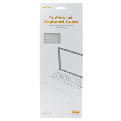 ENKAY for Macbook Pro Retina 15.4 inch (US Version) / A1398 Hat-Prince 3 in 1 Frosted Hard Shell Plastic Protective Case with Keyboard Guard & Port Dust Plug(White) - MacBook Pro Cases by ENKAY | Online Shopping UK | buy2fix