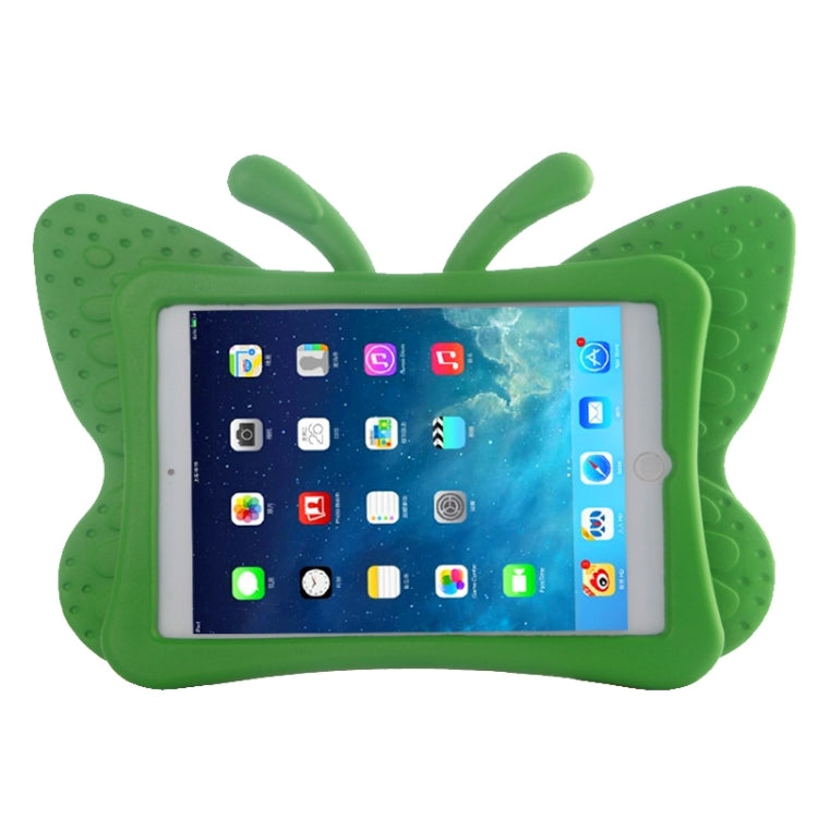 Butterfly EVA Protective Case with Holder for iPad mini 3 / 2 / 1(Green) - iPad Mini 3 & 2 & 1 Cases by buy2fix | Online Shopping UK | buy2fix