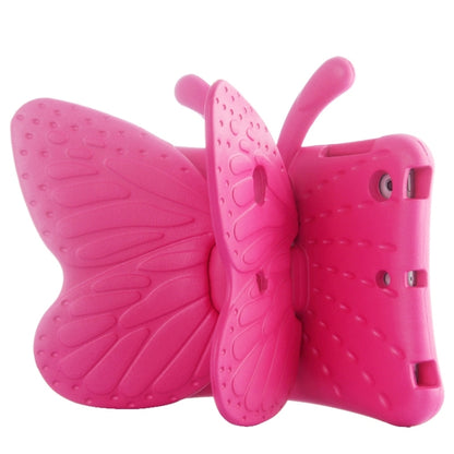 Butterfly EVA Protective Case with Holder for iPad mini 3 / 2 / 1(Magenta) - iPad Mini 3 & 2 & 1 Cases by buy2fix | Online Shopping UK | buy2fix