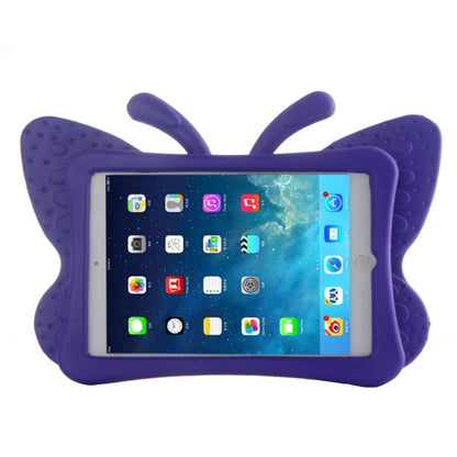 Butterfly EVA Protective Case with Holder for iPad mini 3 / 2 / 1(Purple) - iPad Mini 3 & 2 & 1 Cases by buy2fix | Online Shopping UK | buy2fix