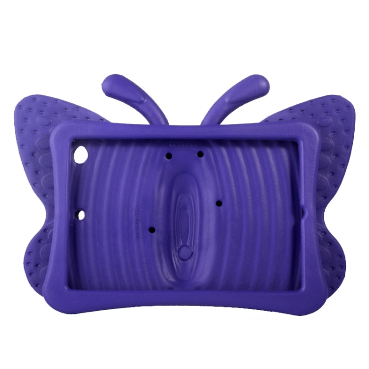 Butterfly EVA Protective Case with Holder for iPad mini 3 / 2 / 1(Purple) - iPad Mini 3 & 2 & 1 Cases by buy2fix | Online Shopping UK | buy2fix