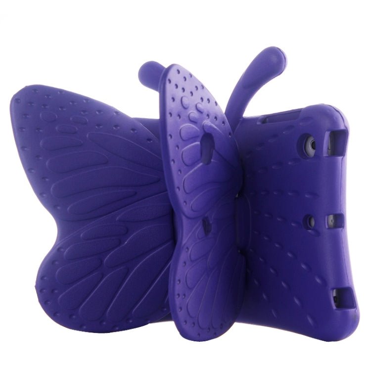 Butterfly EVA Protective Case with Holder for iPad mini 3 / 2 / 1(Purple) - iPad Mini 3 & 2 & 1 Cases by buy2fix | Online Shopping UK | buy2fix