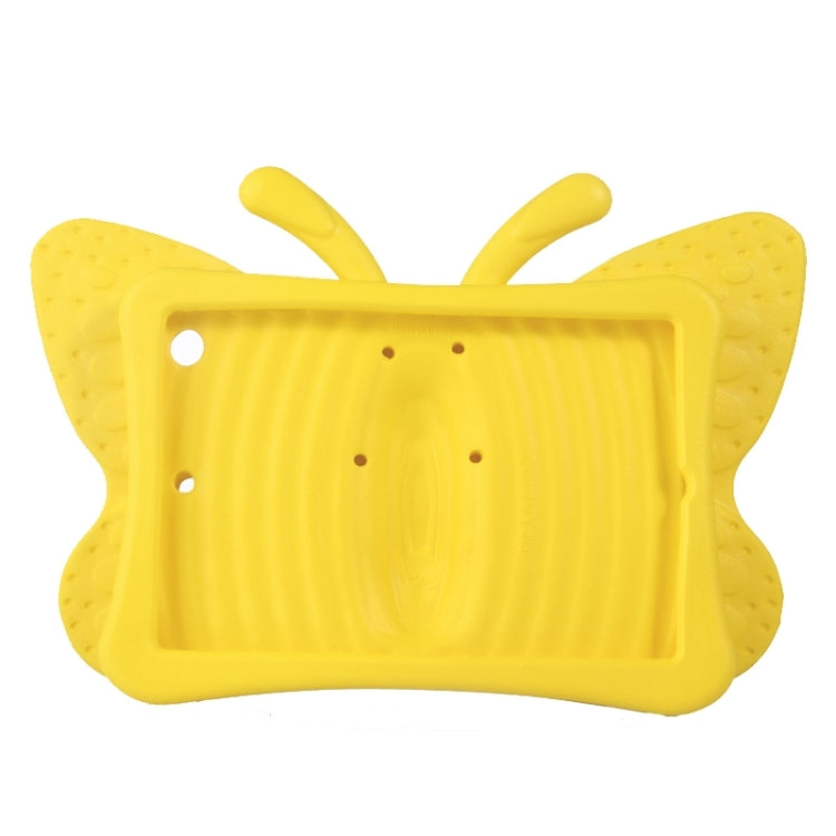 Butterfly EVA Protective Case with Holder for iPad mini 3 / 2 / 1(Yellow) - iPad Mini 3 & 2 & 1 Cases by buy2fix | Online Shopping UK | buy2fix