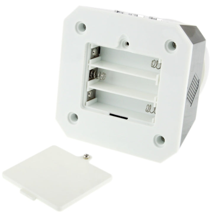 CT-0019 Multi LED Lights Speaker with FM Radio, Support TF Card(Black) - Desktop Speaker by buy2fix | Online Shopping UK | buy2fix