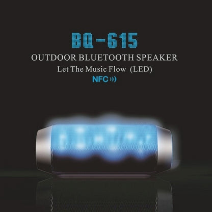 AEC BQ-615 Pulse Portable Bluetooth Streaming Speaker with Built-in LED Light Show & Mic, For iPhone, Galaxy, Sony, Lenovo, HTC, Huawei, Google, LG, Xiaomi, other Smartphones and all Bluetooth Devices(Black) - Desktop Speaker by AEC | Online Shopping UK | buy2fix