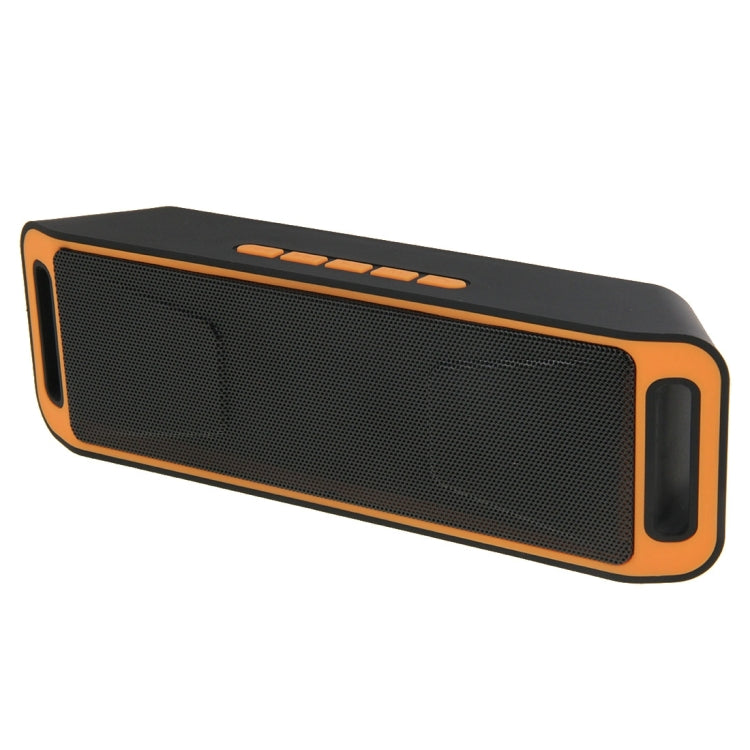 Portable Stereo Wireless Bluetooth Music Speaker, Support Hands-free Answer Phone & FM Radio & TF Card, For iPhone, Galaxy, Sony, Lenovo, HTC, Huawei, Google, LG, Xiaomi, other Smartphones(Orange) - Desktop Speaker by buy2fix | Online Shopping UK | buy2fix
