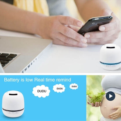 T6 Egg Style Mini Portable LED Light Bluetooth Stereo Speaker, Support TF Card / Handfree Function, For iPhone, Galaxy, Sony, Lenovo, HTC, Huawei, Google, LG, Xiaomi, other Smartphones and all Bluetooth Devices(Red) - Desktop Speaker by buy2fix | Online Shopping UK | buy2fix