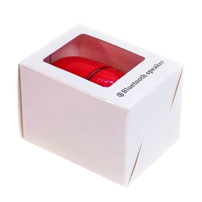 T6 Egg Style Mini Portable LED Light Bluetooth Stereo Speaker, Support TF Card / Handfree Function, For iPhone, Galaxy, Sony, Lenovo, HTC, Huawei, Google, LG, Xiaomi, other Smartphones and all Bluetooth Devices(Red) - Desktop Speaker by buy2fix | Online Shopping UK | buy2fix