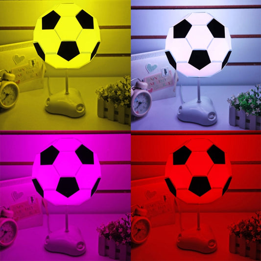 DIY Football Lamp, USB Handmade Charm Night Light / Desk Lamp Colorful Bedside Lamp(White) by buy2fix