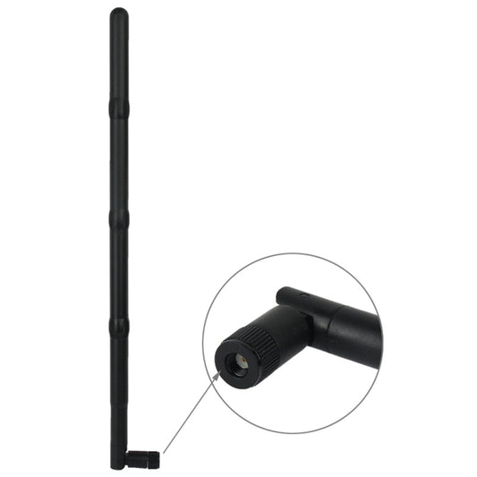 Wireless 15DBi RP-SMA Male Network Antenna (Softcover Edition)(Black) by buy2fix