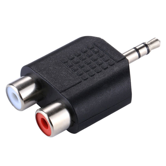 RCA Female to 3.5 MM Male Jack Audio Y Adapter by buy2fix
