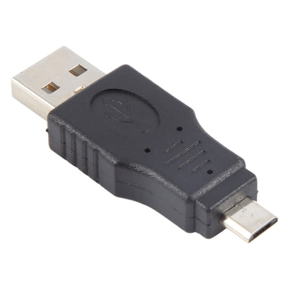 USB A Male to Micro USB 5 Pin Male Adapter(Black) by buy2fix