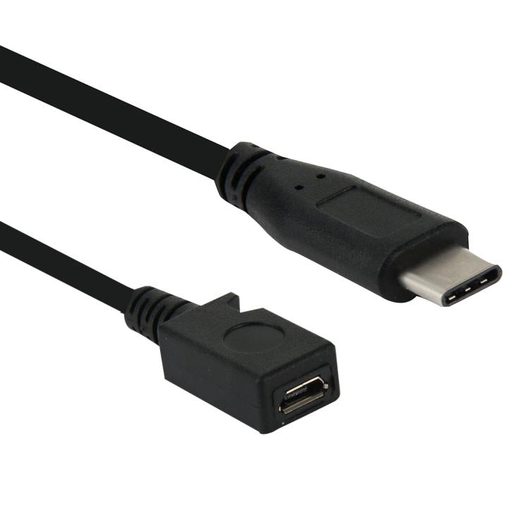 USB-C / Type-C 3.0 Male to Micro USB Female Cable Adapter, Length: 29cm by buy2fix
