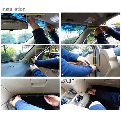 G832 HD 1080P 4.3 inch Screen Display Rearview Mirror Vehicle DVR, Novatek 96223 Programs, 170 Degree A+ Wide Angle Viewing, Support Loop Recording / Motion Detection Function by buy2fix