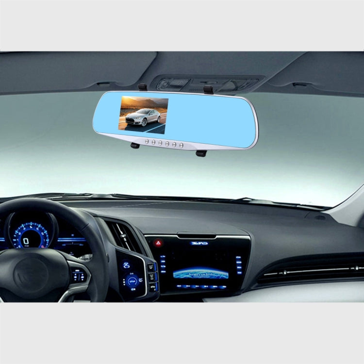 G832 HD 1080P 4.3 inch Screen Display Rearview Mirror Vehicle DVR, Novatek 96223 Programs, 170 Degree A+ Wide Angle Viewing, Support Loop Recording / Motion Detection Function by buy2fix