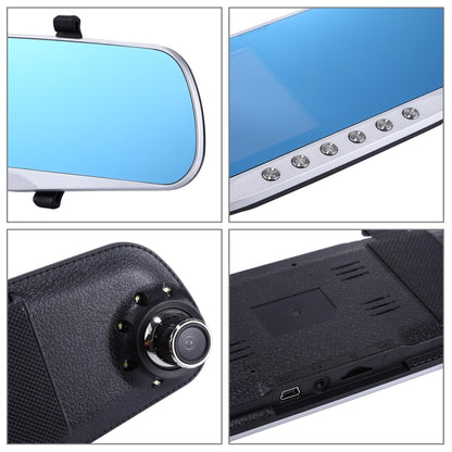 G832 HD 1080P 4.3 inch Screen Display Rearview Mirror Vehicle DVR, Novatek 96223 Programs, 170 Degree A+ Wide Angle Viewing, Support Loop Recording / Motion Detection Function by buy2fix