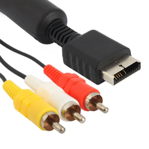 AV Cable Audio Video RCA Cord for PS2 / PS3 - Adapter & Cables by buy2fix | Online Shopping UK | buy2fix