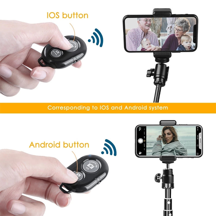 BRCMCOM Chip Universal Bluetooth 3.0 Remote Shutter Camera Control Self-timer(White) - Phone Remote Control by buy2fix | Online Shopping UK | buy2fix