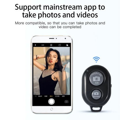 BRCMCOM Chip Universal Bluetooth 3.0 Remote Shutter Camera Control Self-timer(White) - Phone Remote Control by buy2fix | Online Shopping UK | buy2fix
