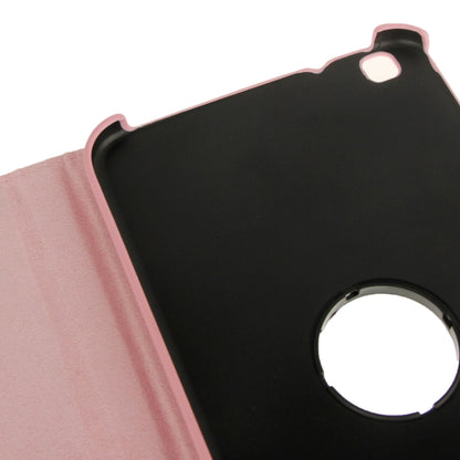 360 Degree Rotation Litchi Texture Leather Case with Holder for Galaxy Tab 3 (8.0) / T3110 / T3100 / T315(Pink) by buy2fix