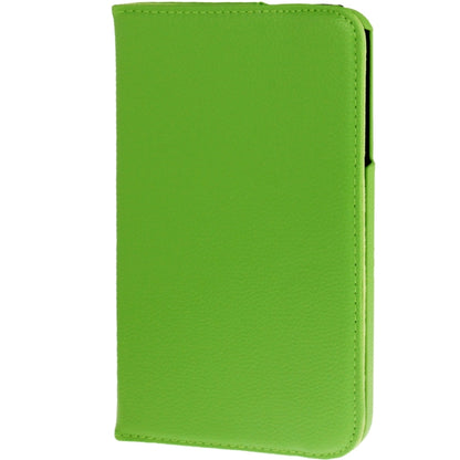 360 Degree Rotation Litchi Texture Leather Case with Holder for Galaxy Tab 3 (8.0) / T3110 / T3100 / T315(Green) by buy2fix