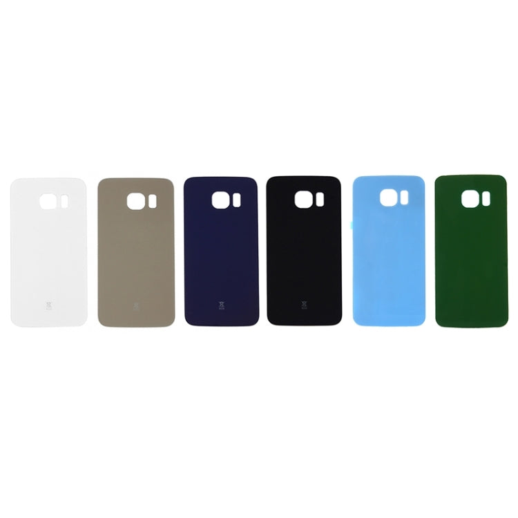 For Galaxy S6 Edge / G925 Original Battery Back Cover (Dark Blue) - Back Cover by buy2fix | Online Shopping UK | buy2fix