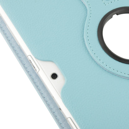 360 Degree Rotatable Litchi Texture Leather Case with Holder for Galaxy Tab 2 (10.1) / P5100(Blue) by buy2fix