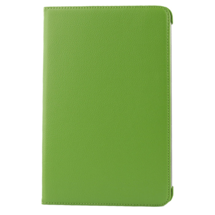 360 Degree Rotatable Litchi Texture Leather Case with Holder for Galaxy Tab 2 (10.1) / P5100(Green) by buy2fix