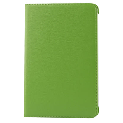 360 Degree Rotatable Litchi Texture Leather Case with Holder for Galaxy Tab 2 (10.1) / P5100(Green) by buy2fix