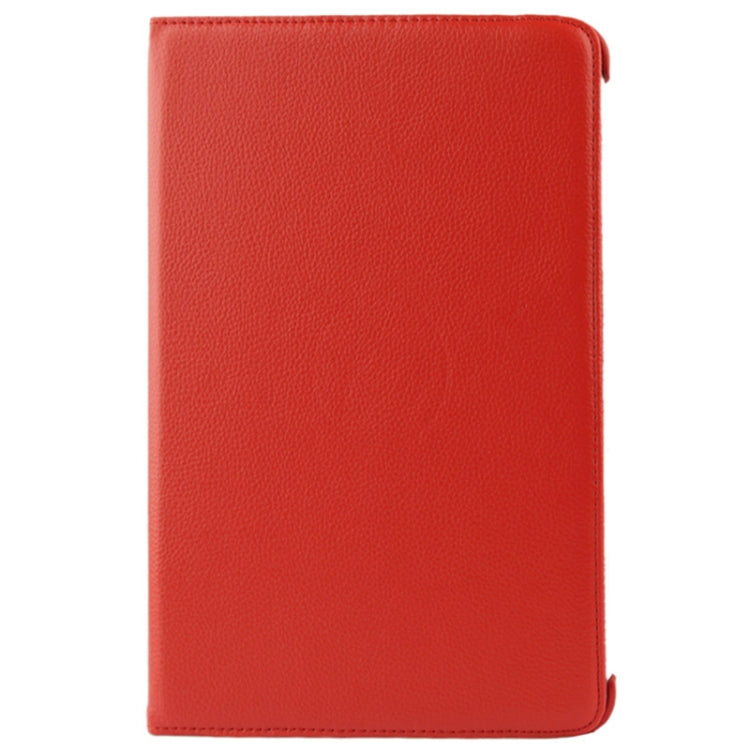360 Degree Rotatable Litchi Texture Leather Case with Holder for Galaxy Tab 2 (10.1) / P5100(Red) by buy2fix
