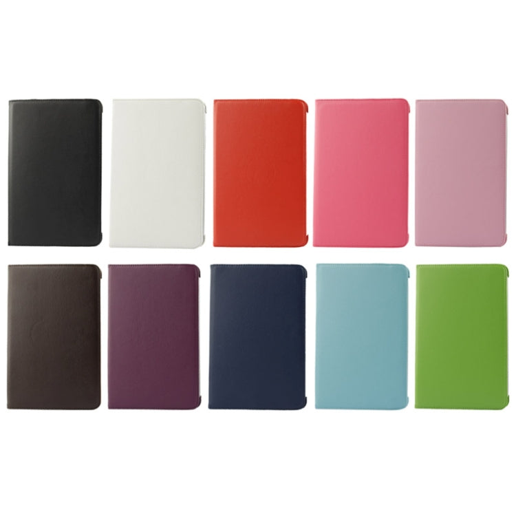 360 Degree Rotatable Litchi Texture Leather Case with Holder for Galaxy Tab 2 (10.1) / P5100(Green) by buy2fix