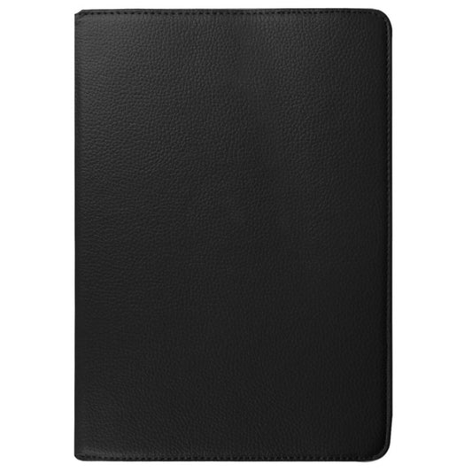 Litchi Texture Horizontal Flip Solid Color Leather Case with 360 Degrees Rotation Holder for Galaxy Tab S2 9.7 / T815(Black) by buy2fix