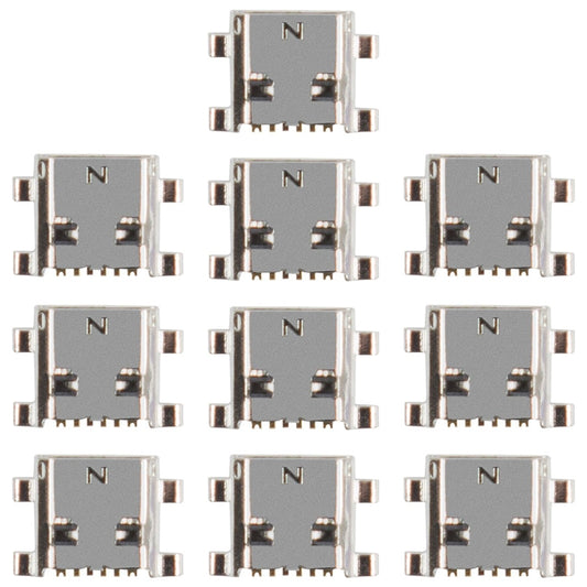 For Samsung Galaxy Ace 2 / i8160 10pcs Charging Port Connector - Tail Connector by buy2fix | Online Shopping UK | buy2fix