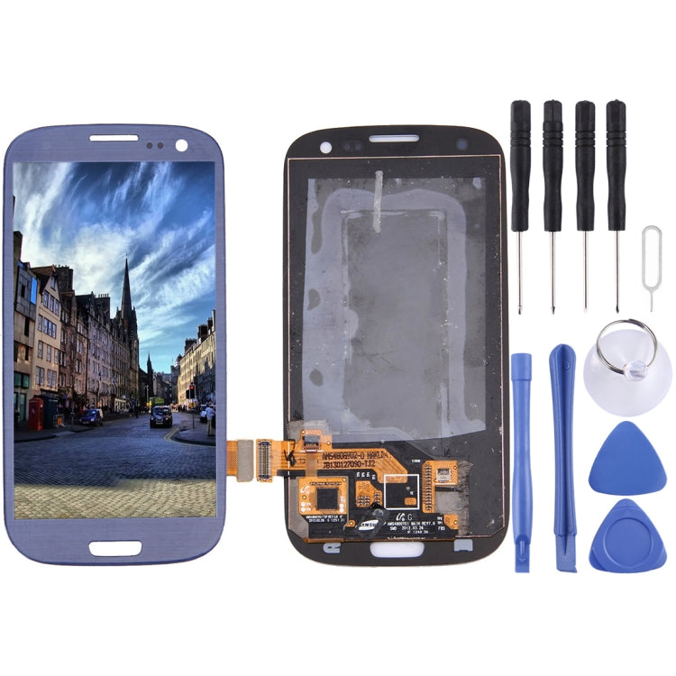 Original Super AMOLED LCD Screen for Galaxy SIII / i9300 with Digitizer Full Assembly (Dark Blue) - LCD Screen by buy2fix | Online Shopping UK | buy2fix