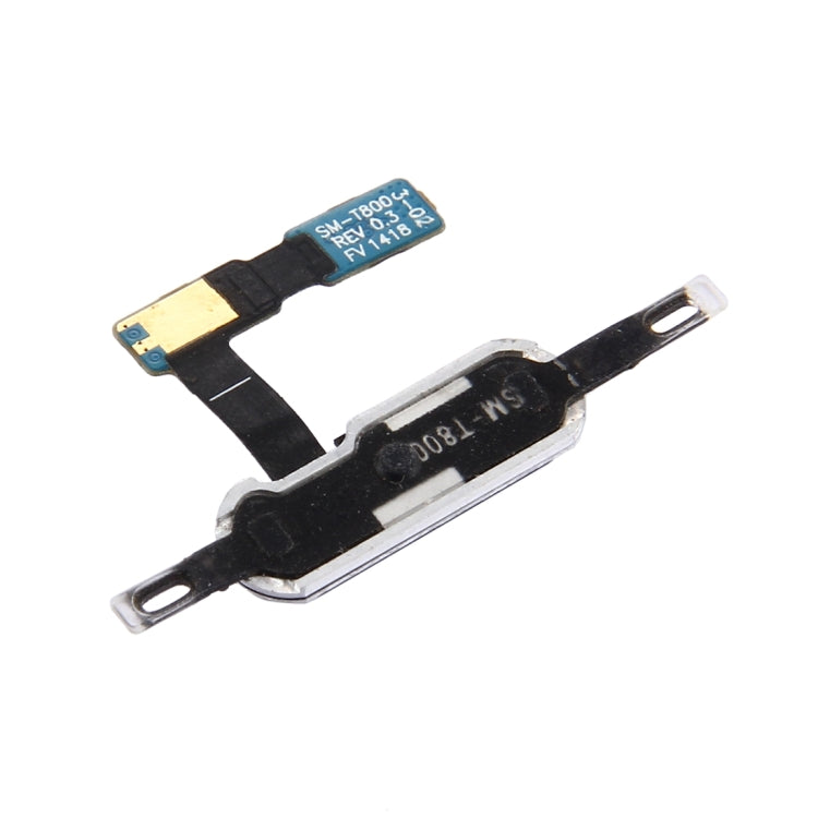 For Galaxy Tab S 10.5 / T800 Home Button Flex Cable with Fingerprint Identification(White) - Home key & Side Key by buy2fix | Online Shopping UK | buy2fix