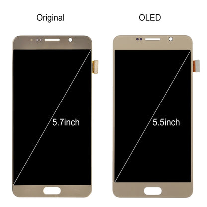 5.7 inch Original LCD Screen and Digitizer Full Assembly for Galaxy Note 5 / N9200, N920I, N920G, N920G/DS, N920T, N920A(Blue) - LCD Screen by buy2fix | Online Shopping UK | buy2fix
