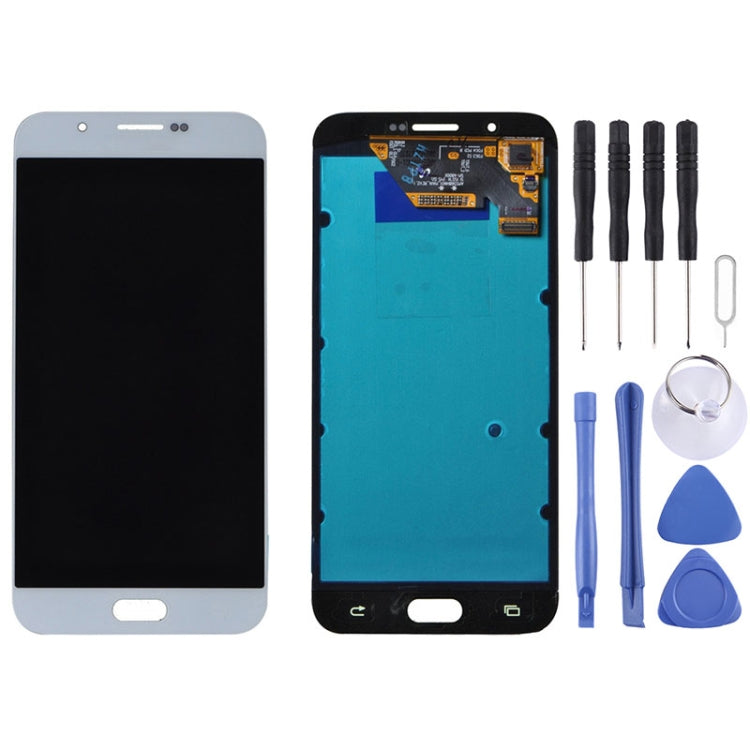 Original LCD Display + Touch Panel for Galaxy A8 / A8000(White) - Others by buy2fix | Online Shopping UK | buy2fix
