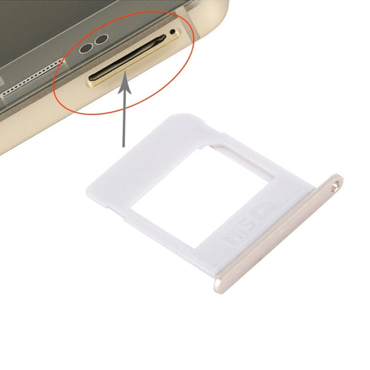 For Galaxy Note 5 / N920 (Single SIM Card) SIM Card Tray (Gold) - Card Tray by buy2fix | Online Shopping UK | buy2fix