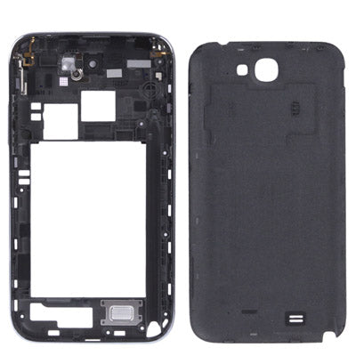 For Samsung Galaxy Note II / N7100 Original Battery Back Cover (Black) - Back Cover by buy2fix | Online Shopping UK | buy2fix