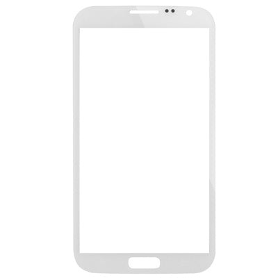 For Galaxy Note II / N7100 Original Front Screen Outer Glass Lens (White) - Outer Glass Lens by buy2fix | Online Shopping UK | buy2fix