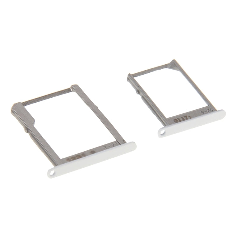 For Galaxy A3 / A300 & A5 / A500 & A7 / A700 SIM Card Tray & Micro SD Card Tray  (White) - Card Tray by buy2fix | Online Shopping UK | buy2fix