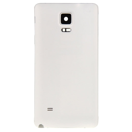 For Galaxy Note 4 / N910F Full Housing Cover (Middle Frame Bezel Back Plate Housing Camera Lens Panel + Battery Back Cover ) (White) - Back Cover by buy2fix | Online Shopping UK | buy2fix