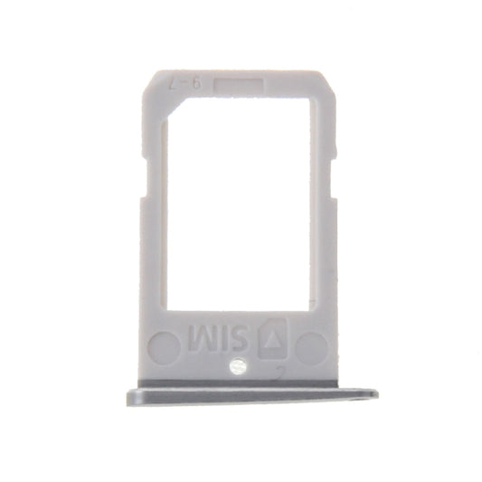 For Galaxy S6 Edge / G925 SIM Card Tray  (Silver) - Card Tray by buy2fix | Online Shopping UK | buy2fix