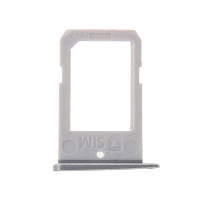 For Galaxy S6 Edge / G925 SIM Card Tray  (Silver) - Card Tray by buy2fix | Online Shopping UK | buy2fix
