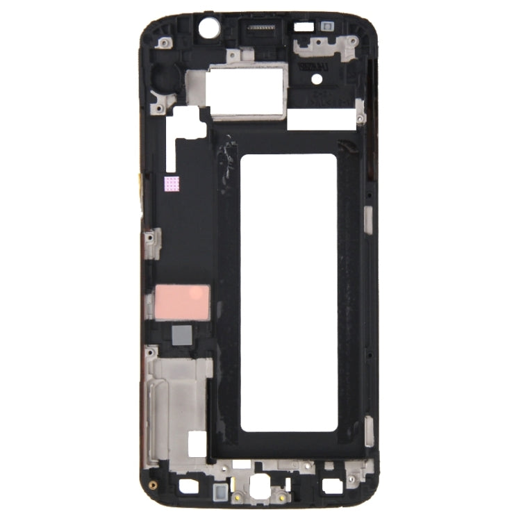 For Galaxy S6 Edge / G925 Front Housing LCD Frame Bezel Plate - Frame Bezel Plate by buy2fix | Online Shopping UK | buy2fix