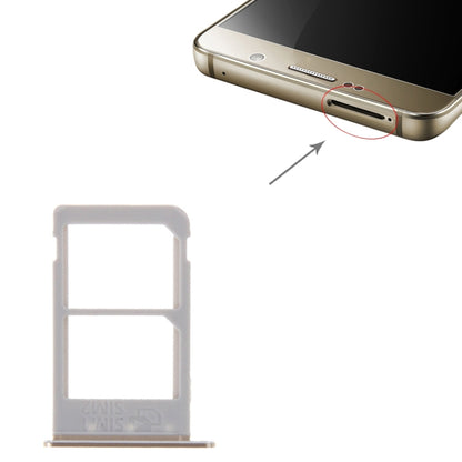 For Galaxy Note 5 / N920 2 SIM Card Tray  (Gold) - Card Tray by buy2fix | Online Shopping UK | buy2fix